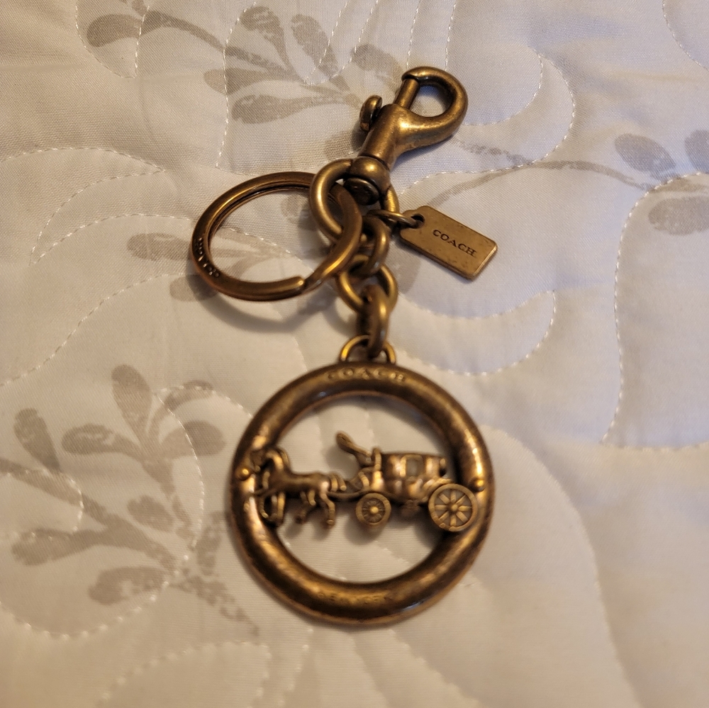 Coach key chain
